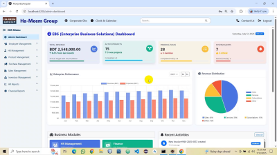 Class Project: Enterprise Business Solutions (EBS)