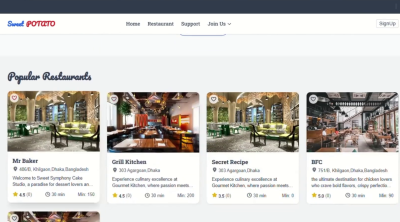 Class Project: Food Delivery System